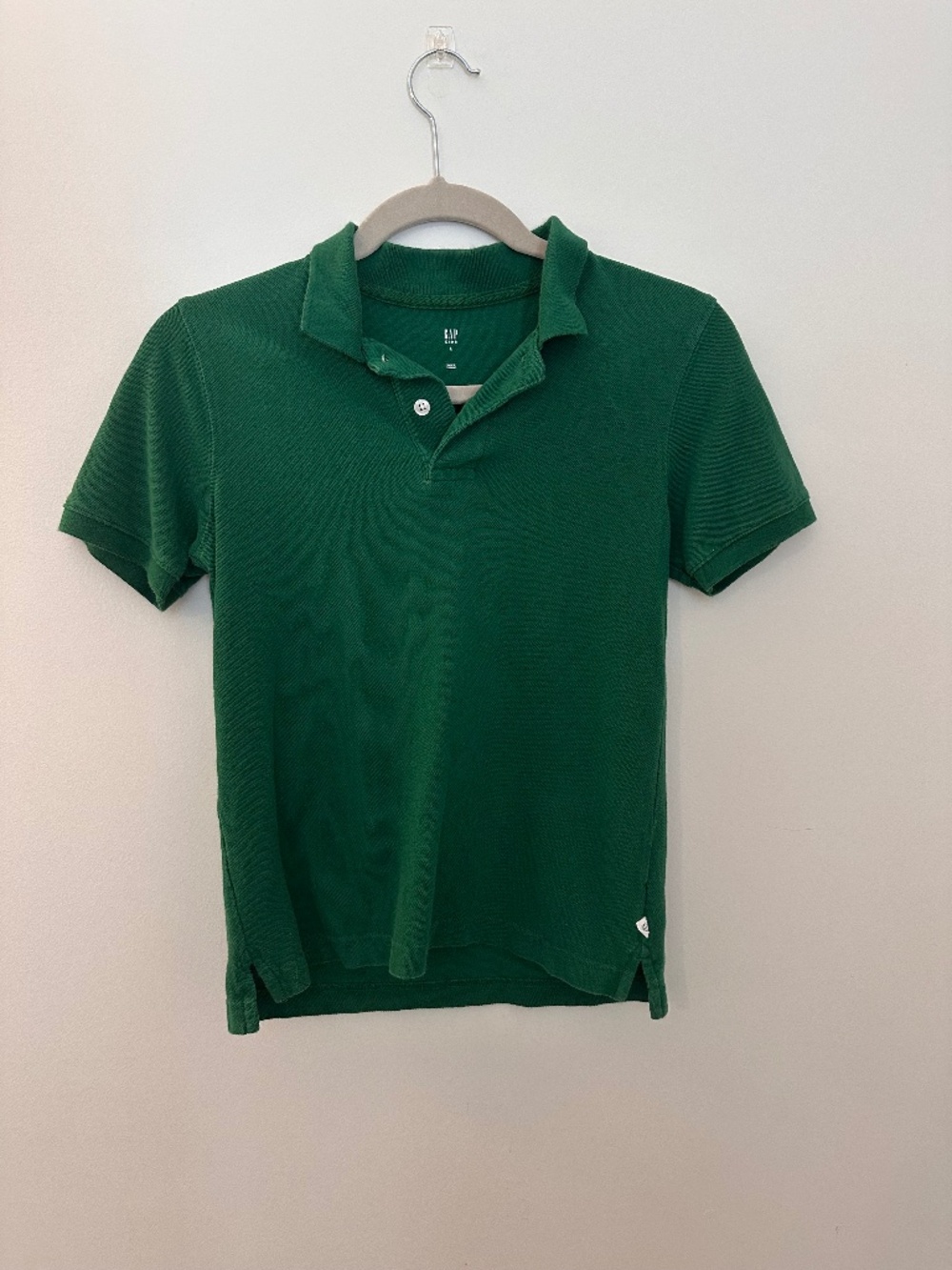 Kids Green Gap Polo Shirt - Size L